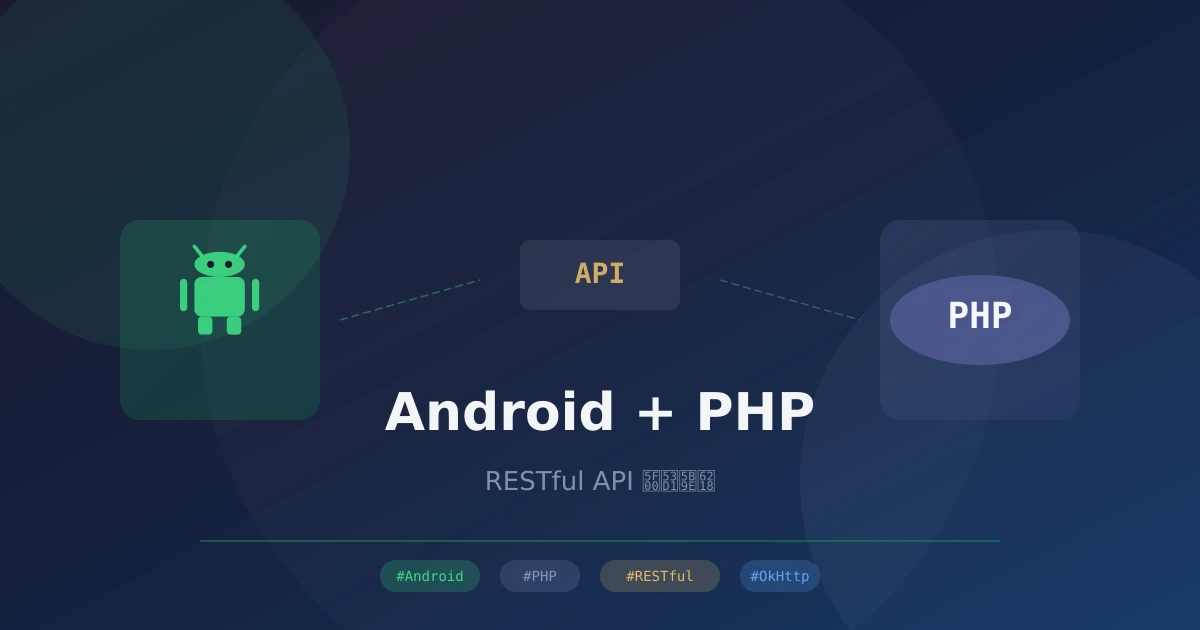 Android PHP RESTful API